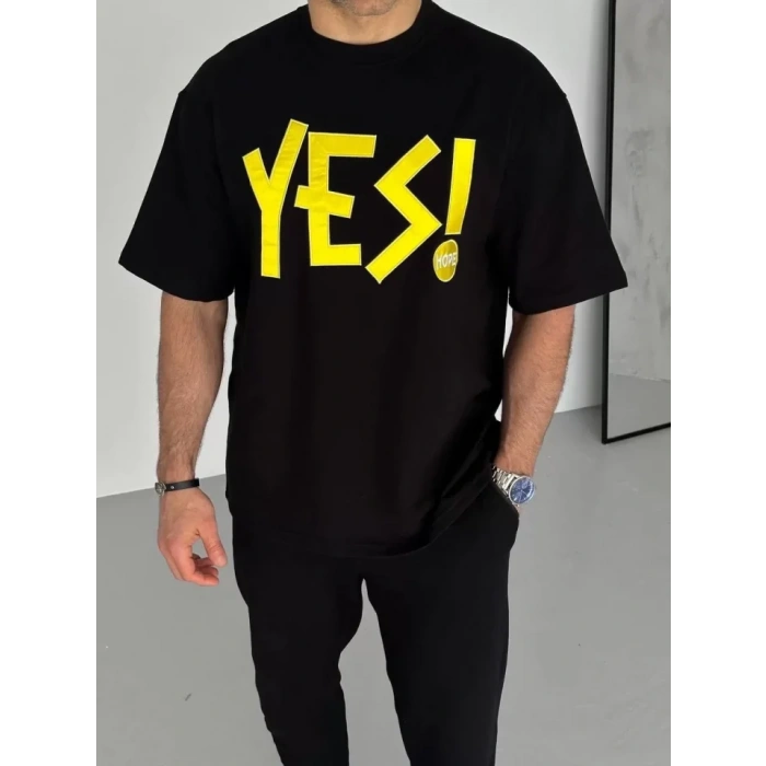 Unisex Nakış İşlemeli Thirt  iyah