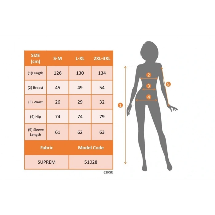 Uzun Kollu Bisiklet Yaka Leopar Desenli Midi Süprem Elbise