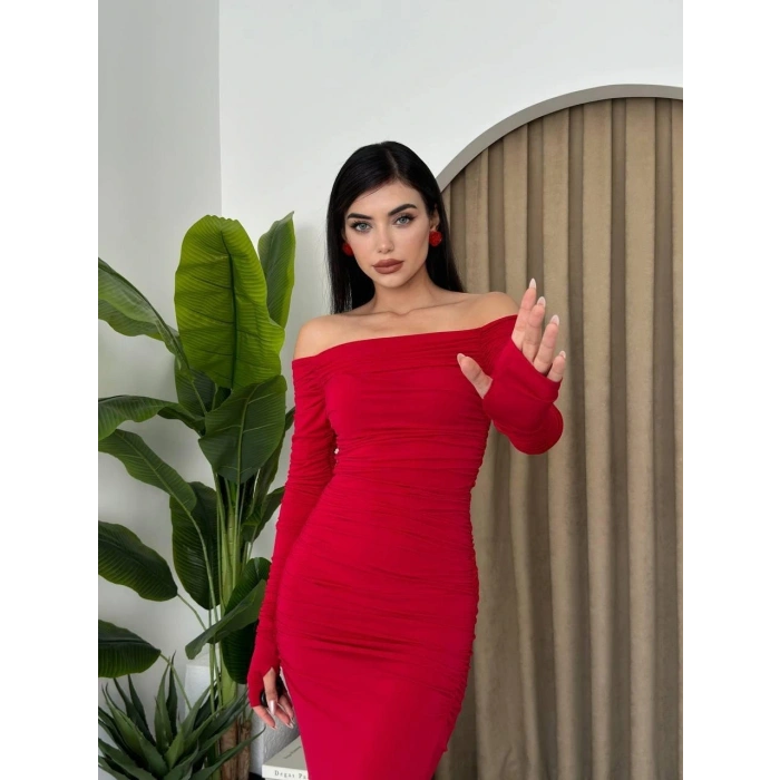 Vasco Madonna Drapeli Elbise