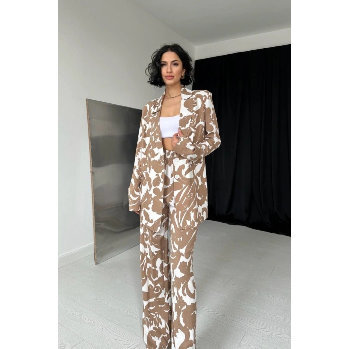 Vizon Ceket Ve Pantolon Takım