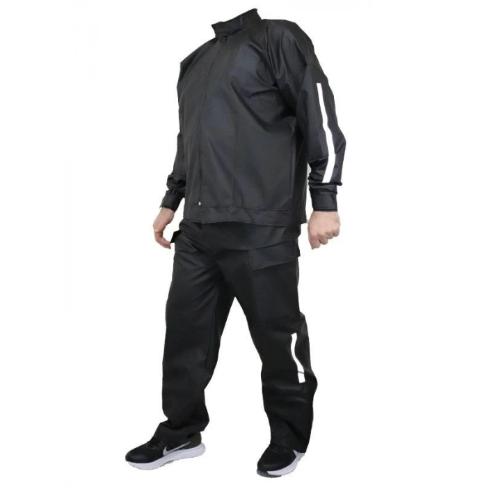 Yağmurluk Takım (Bahçıvan Tipi Askılı Pantolon Ve ont)  iyah