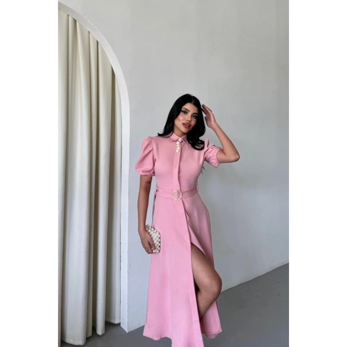 YAKA DÜĞE DETAYI EBİE Pembe