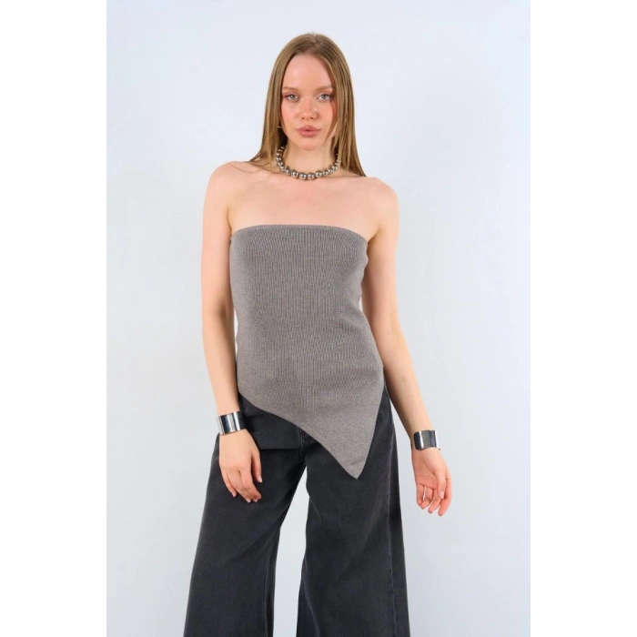 Yanı Uzun Atlet  Orta Gri