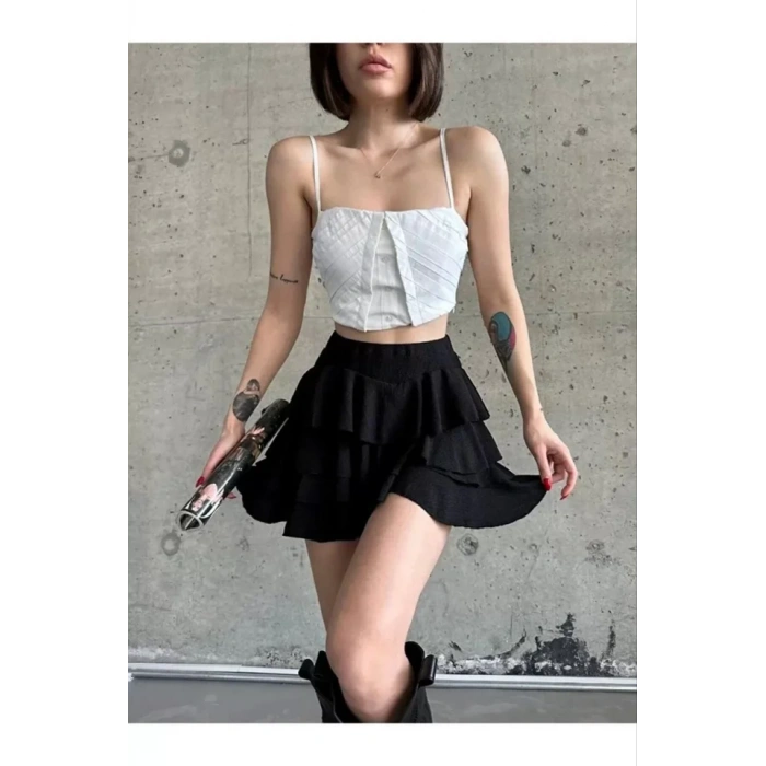 ykonos Basic Etek  iyah