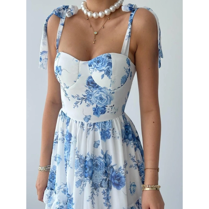 Zemun Bağlamalı Elbise