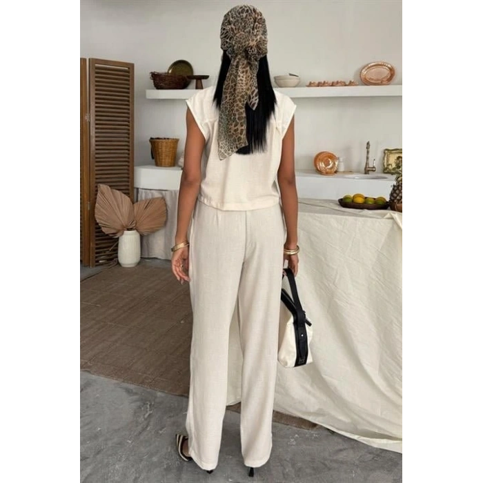 Zoe Crop Yelek Takım 974408