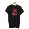 24 Kasım Öğretmenler Günü Öğretmen Hediyesi Baskılı Oversize Tshirt  iyah