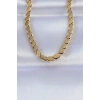 316L Çelik Gold Renk Arpa Model Kolye