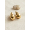 316L Çelik Gold Renk Damla Model Küpe
