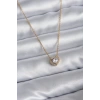 316L Çelik Zincir Gold Renk Charm Kadın Kolye