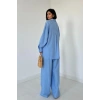 avi Alice Gömlek Ve Bol Kesim Pantolon Takım