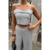 Crop Plazzo Pantolon Takım 1015508