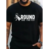 Erkek Around Baskılı Süprem Tshirt