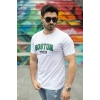 Erkek Boston Baskılı Süprem Tshirt