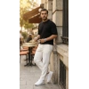Erkek Duble Kol Basic Tişört