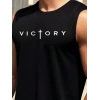 Erkek Victory Baskılı Süprem Kolsuz Tişört