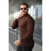 Erkek Yarım Balıkçı Yaka Fitilli Triko
