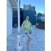 Kadın Uzun Kollu Dijital Baskılı alaş aten Gömlek
