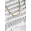 Pirinç Gold Renk 60 cm Zincir Kadın Kolye