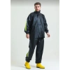 Premium otorcu Kurye Yağmurluk Takım u Geçirmez PVC Kumaş Reflektörlü TÜBİTAK Onaylı  iyah