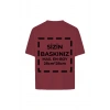 Tişört Tasarla 24/1 Kumaş  Bordo