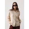 üslin Uzun Kol Gömlek  Bej