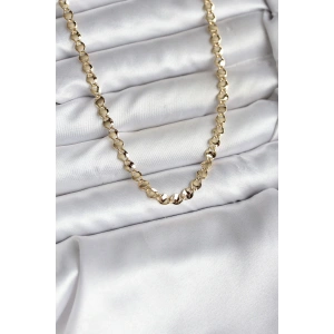 14K Gold Renk Kaplama Zincir Model CM Kadın Kolye