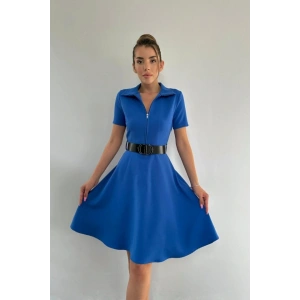 aks Kemerli por Elbise