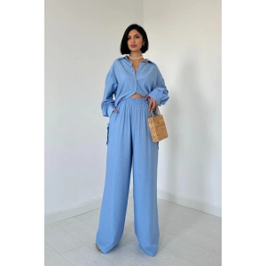 avi Alice Gömlek Ve Bol Kesim Pantolon Takım