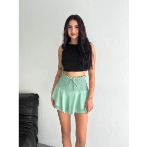 Ayrobin Şortlu Etek  u Yeşili