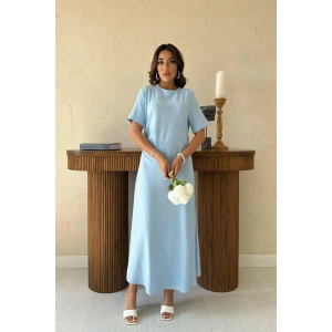 Bebe avi Pileli Bisiklet Yaka Elbise