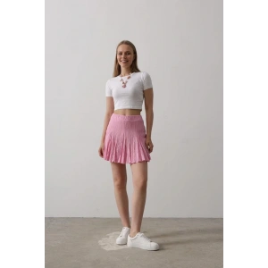 Beli astikli ini Etek  Pembe