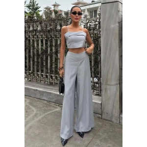 Crop Plazzo Pantolon Takım 1015508