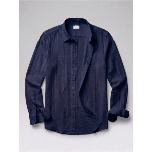 Erkek Armürlü Yarım Oversize üslin Gömlek