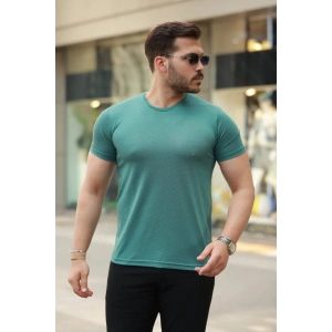 Erkek Bisiklet Yaka Basic Kısa Kollu Tişört