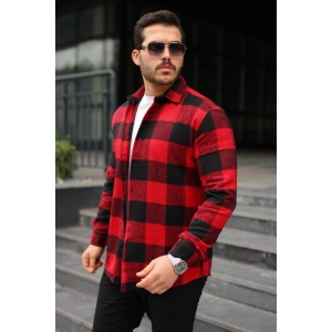 Erkek Ekose Desenli Oduncu Gömlek