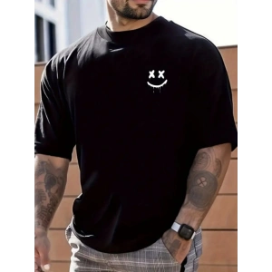 Erkek Kısa Kollu Bisiklet Yaka Baskılı Süprem Tişört