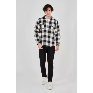 Erkek Oduncu Gömlek  Siyah