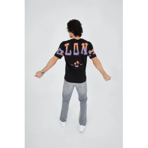 Erkek Ön Ve Arka Baskılı Thirt  iyah