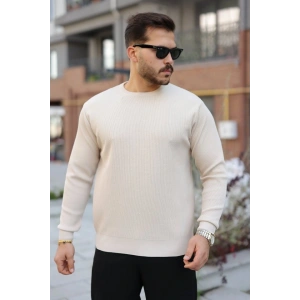 Erkek Selanik Örme Bisiklet Yaka Triko