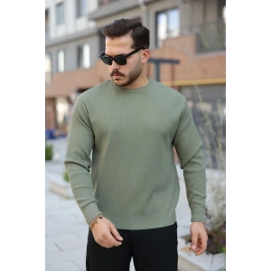 Erkek Selanik Örme Bisiklet Yaka Triko