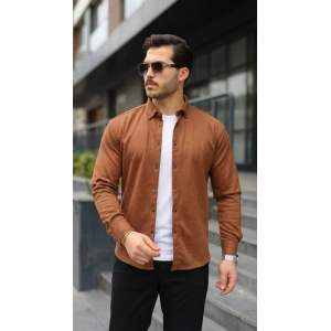 Erkek Uzun Kollu üet Gömlek