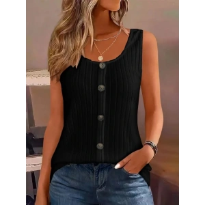 Kadın Askılı Yuvarlak Yaka önden Düğmeli Kalın Fitilli Kaşkorse Bluz