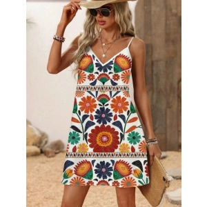 Kadın Ip Askılı V Yakalı Süprem Elbise