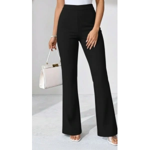 Kadın Yüksek Bel Paçaya Doğru Geniş Dalgıç Pantolon