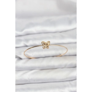 Kelebek Model Gold Renk Bileklik