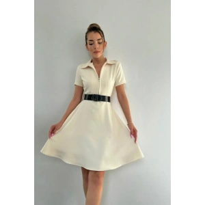 Kemik Kemerli por Elbise