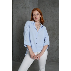 Kol Katlama Detaylı Bebe avi Gömlek