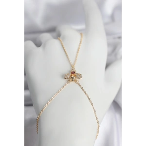 Pirinç Gold Renk Sinek Model Kadın Şahmeran