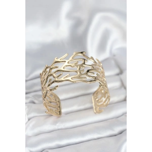 Pirinç Gold Renk Vintage Model Kadın Bileklik